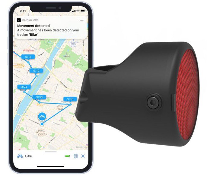 Invoxia GPS Bike Tracker 3. Gen, předplatné 1 rok