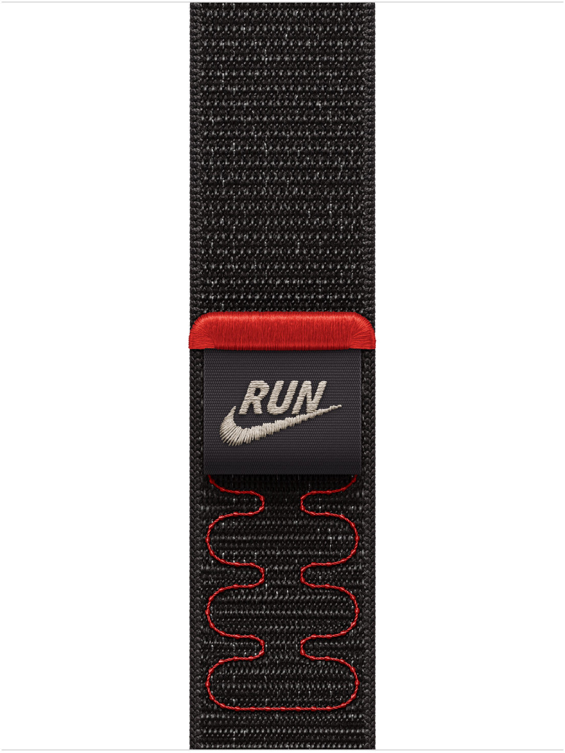 Apple Watch 40mm Midnight Black provlékací sportovní řemínek Nike
