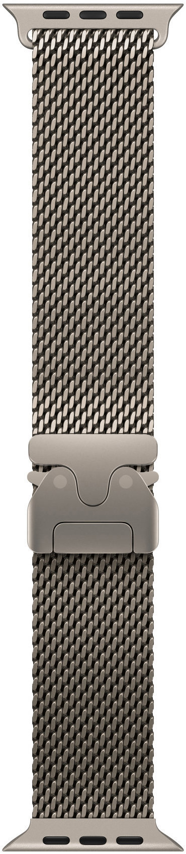 Apple Watch 49mm milánský tah z přírodního titanu - Medium
