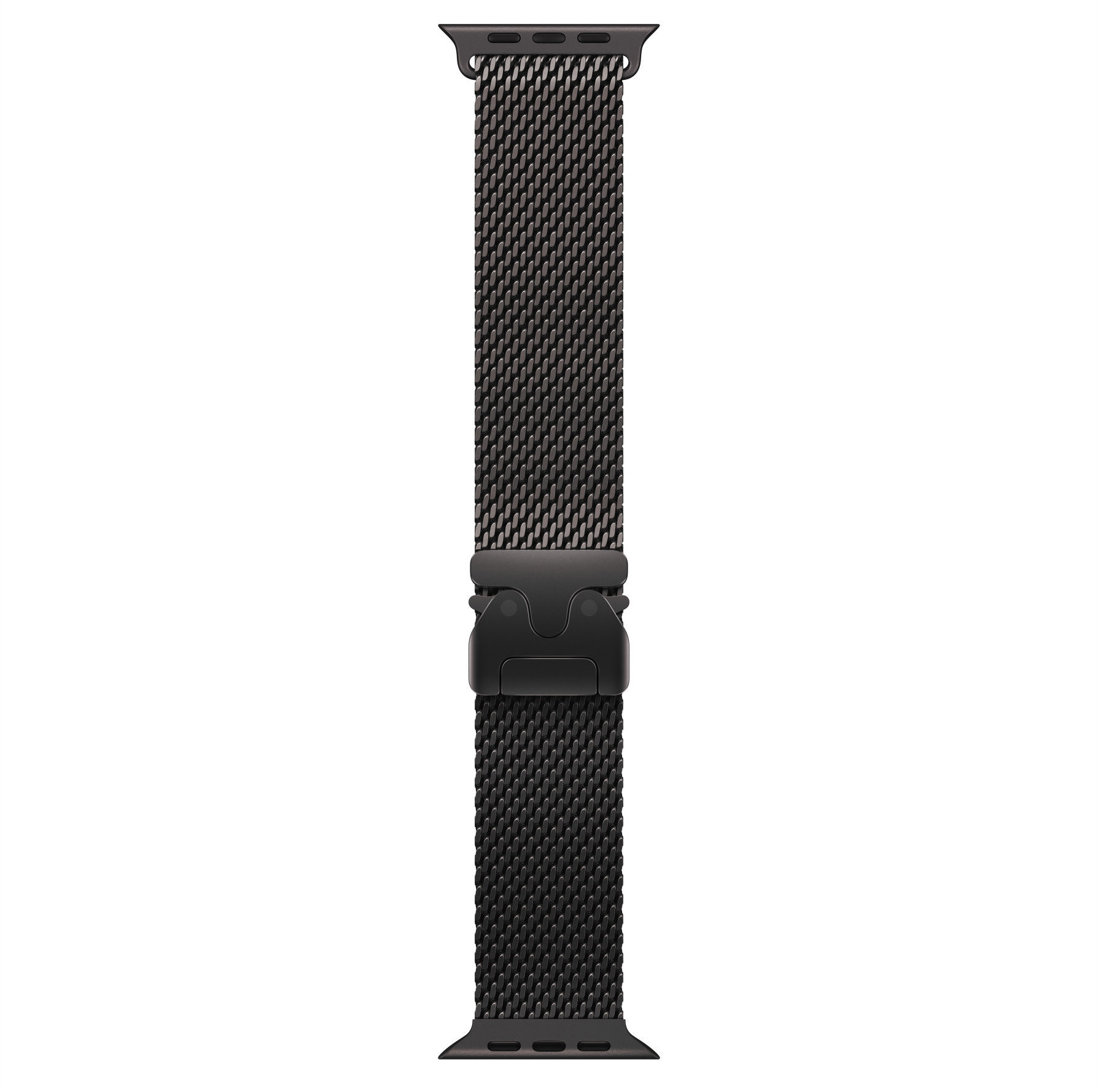 Apple Watch 49mm milánský tah z černého titanu - Medium