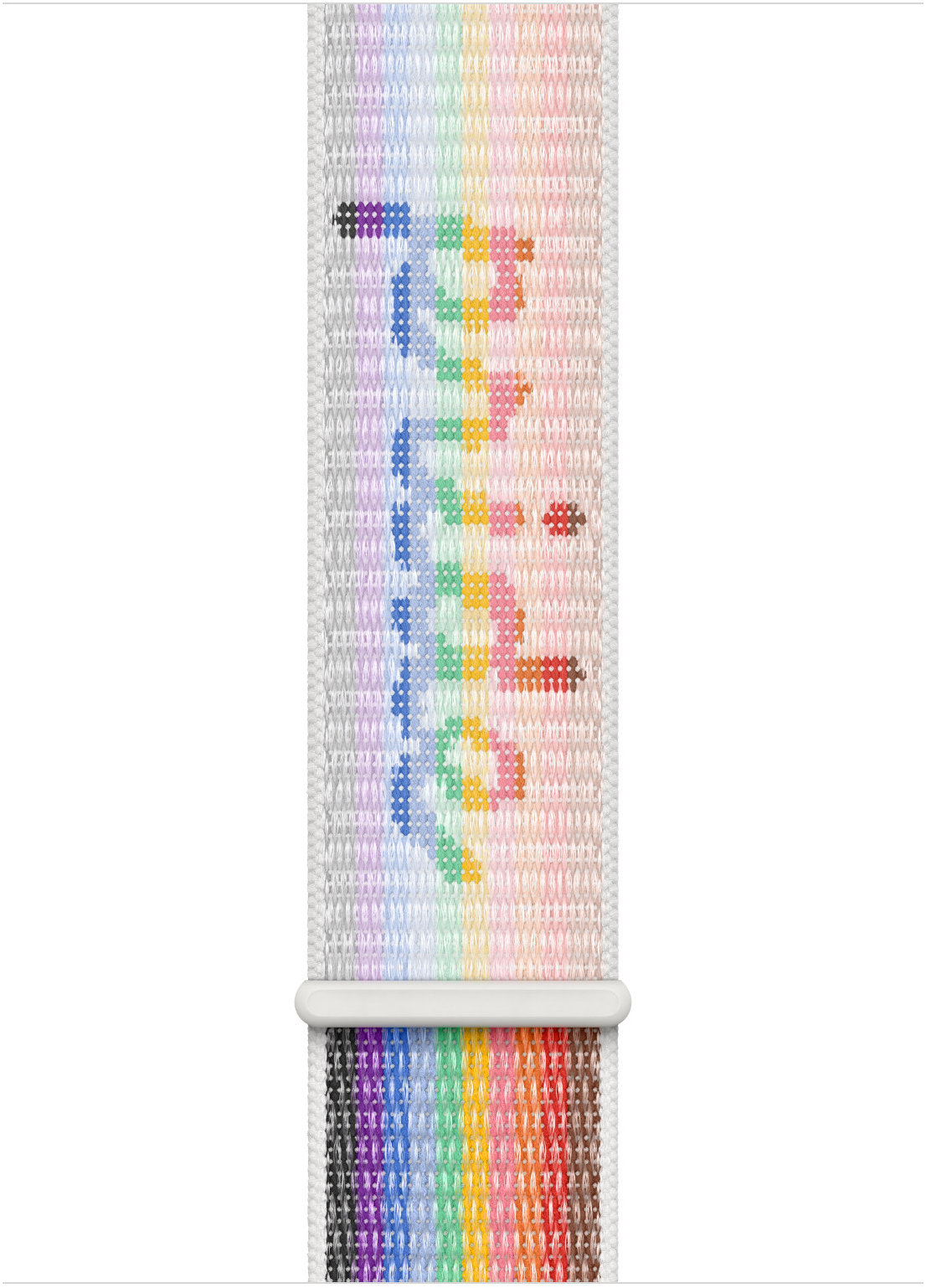 Apple Watch 45mm Pride Edition provlékací sportovní řemínek