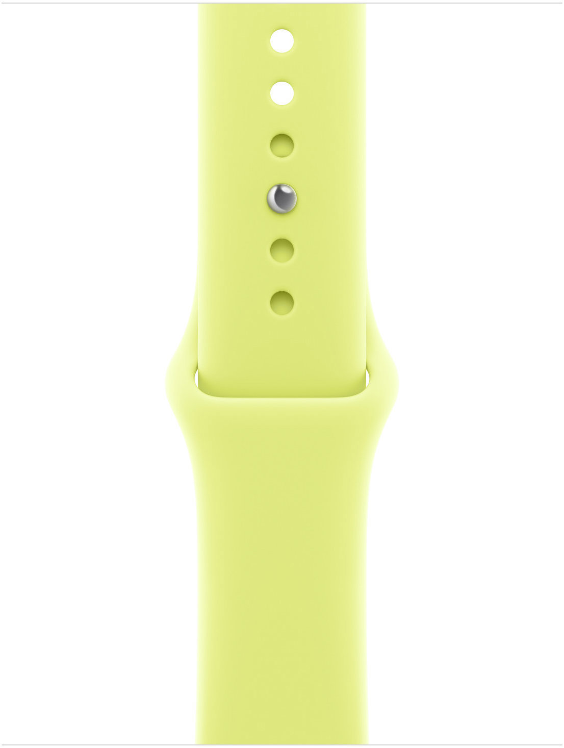 Apple Watch 40mm neonově žlutý sportovní řemínek - M/L