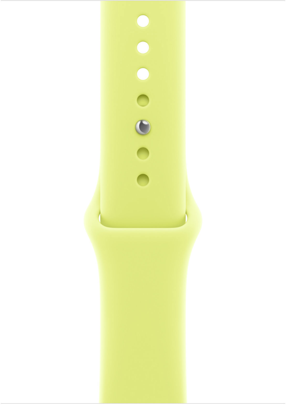 Apple Watch 46mm neonově žlutý sportovní řemínek - M/L