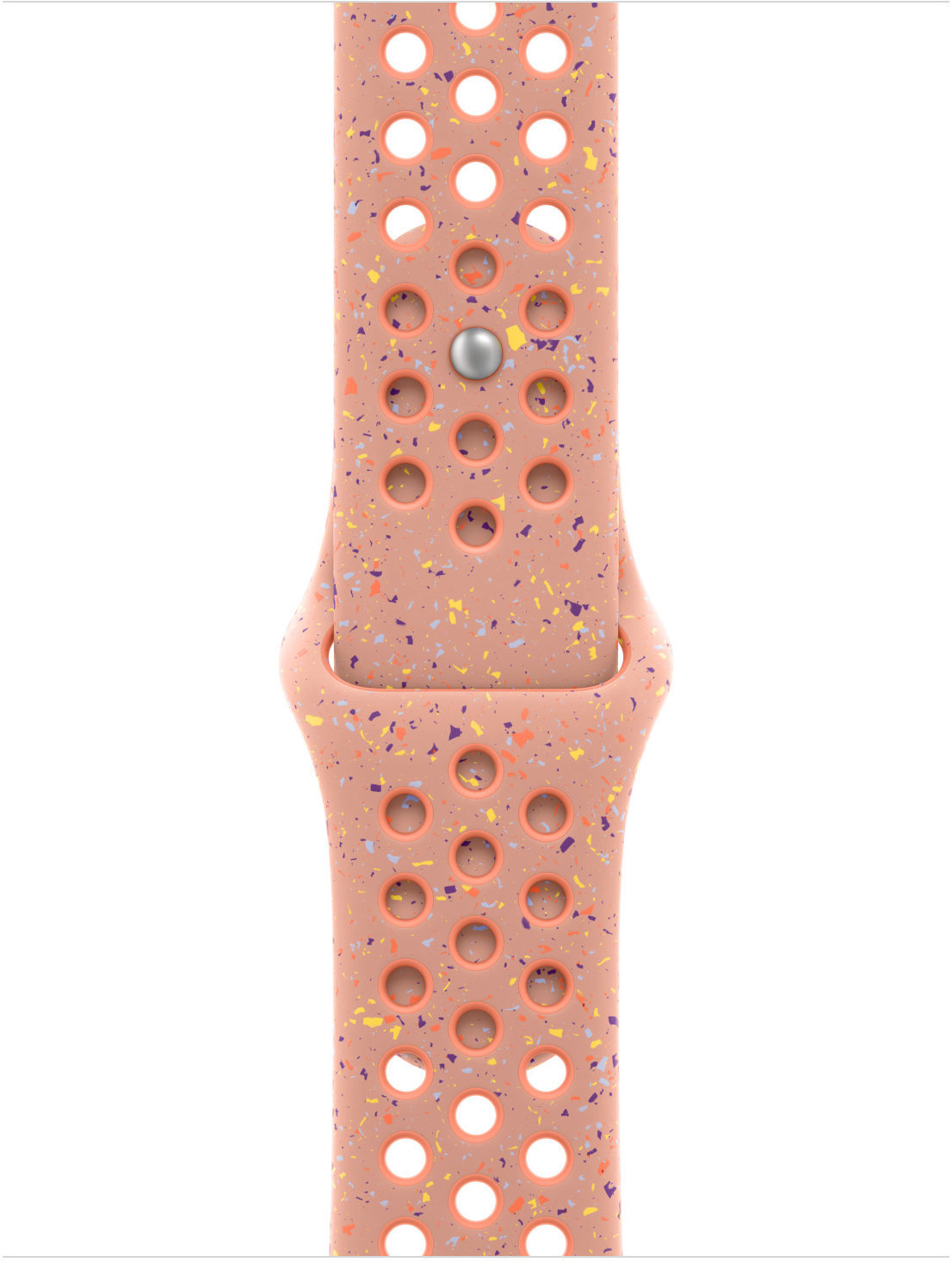 Apple Watch 42mm Alpenglow Pink sportovní řemínek Nike - S/M