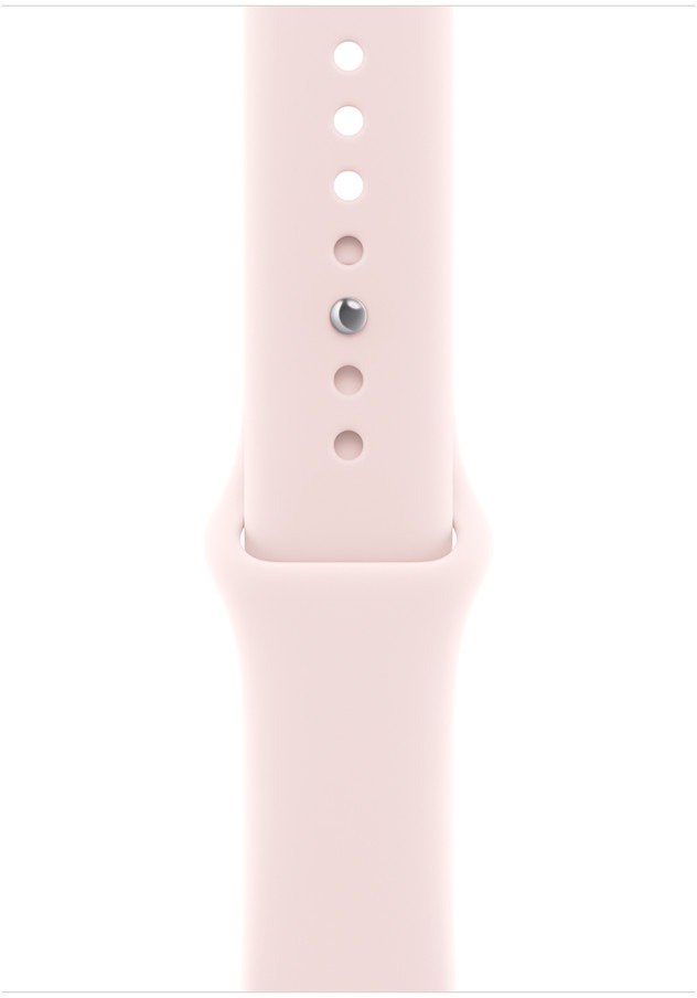 Apple Watch 46mm jemně růžový sportovní řemínek - S/M