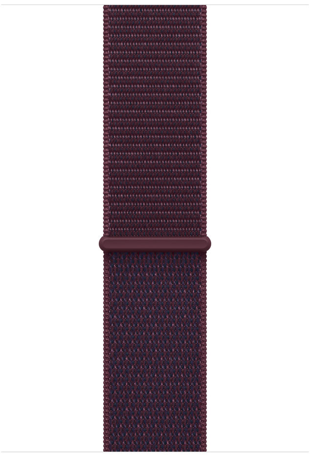 Apple Watch 42mm burgundsky červený provlékací sportovní řemínek