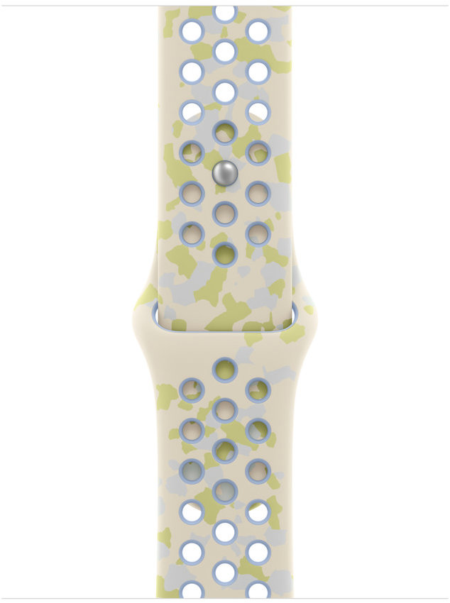Apple Watch 40mm Chalk Calm sportovní řemínek Nike - S/M