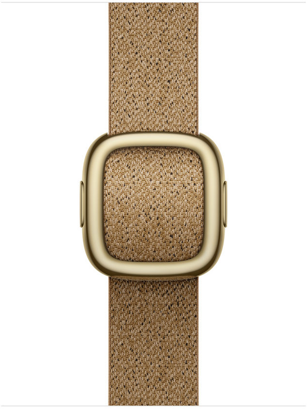 Apple Watch 42mm hnědobéžový řemínek s moderní přezkou - Small