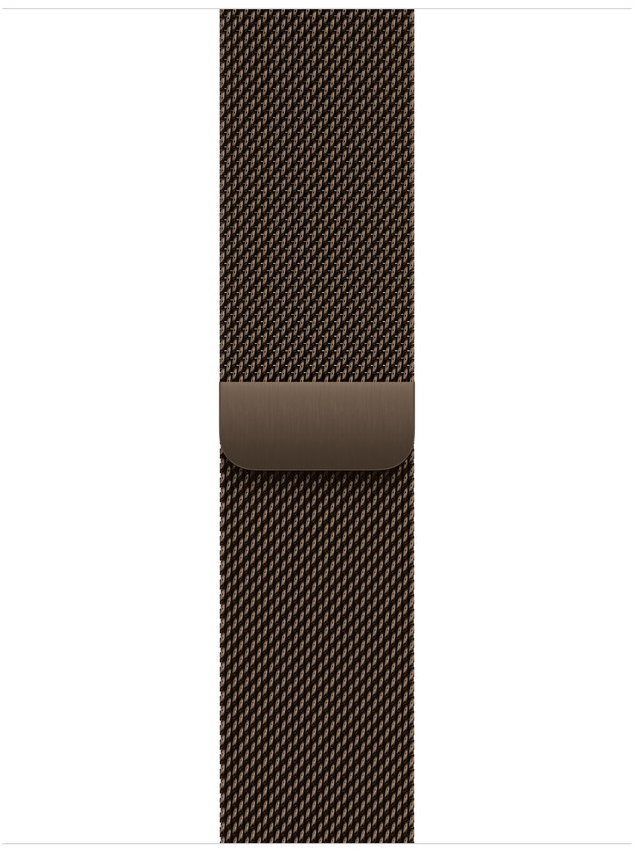 Apple Watch 46mm bronzový milánský tah - S/M