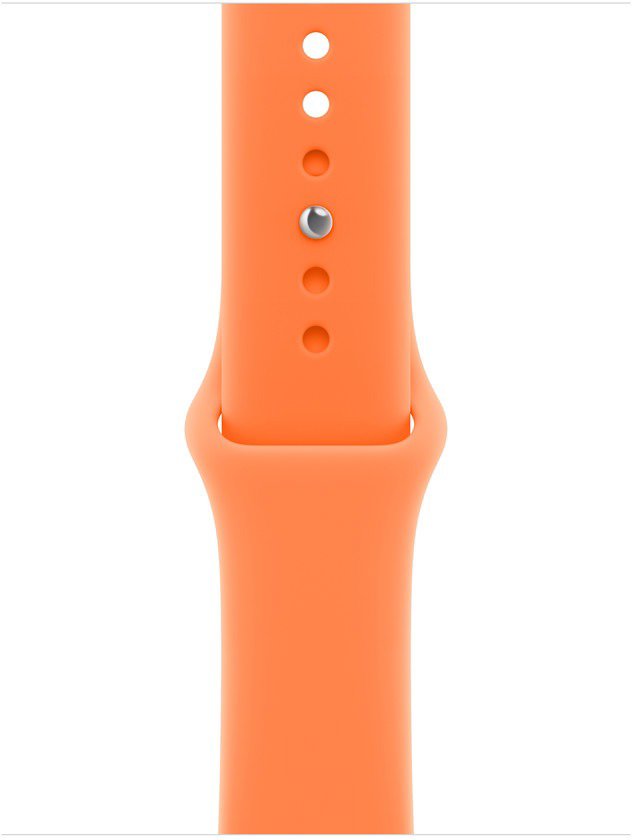 Apple Watch 40mm mandarinkový sportovní řemínek - S/M