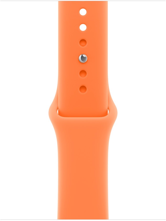 Apple Watch 40mm mandarinkový sportovní řemínek - M/L