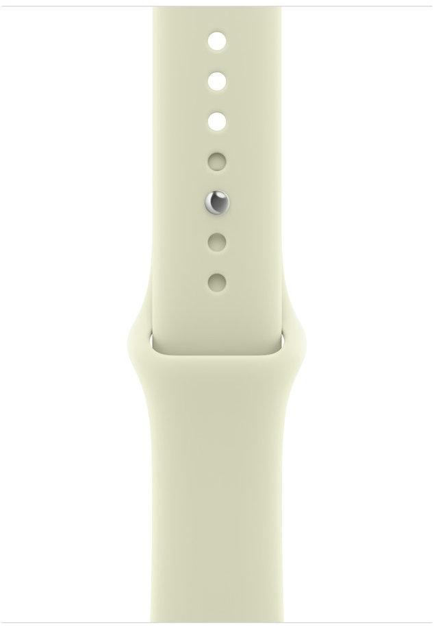 Apple Watch 42mm dužnatkově bledý sportovní řemínek - M/L