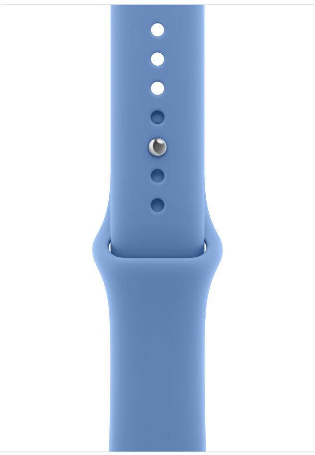Apple Watch 46mm chrpově modrý sportovní řemínek - S/M