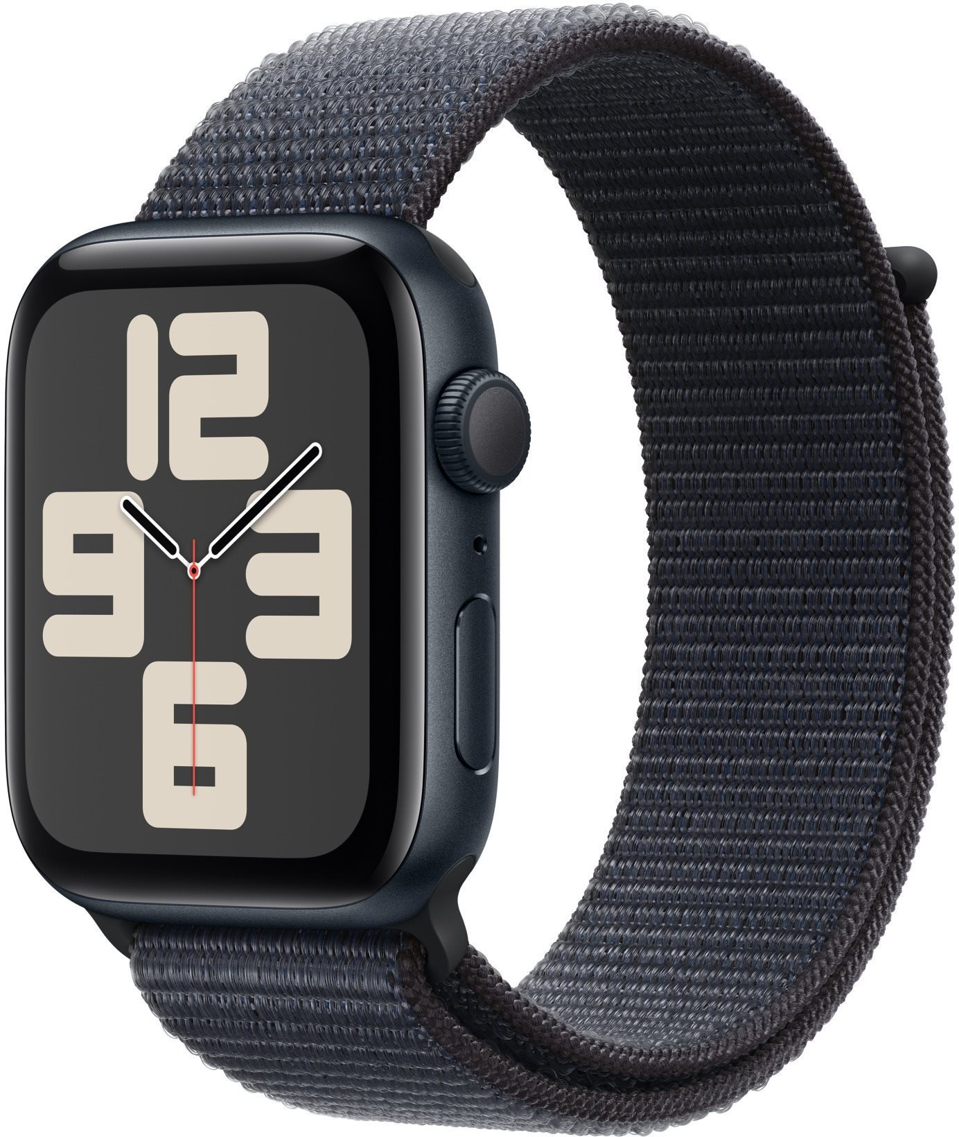 Apple Watch SE Cellular 40mm Temně inkoustový hliník s inkoustově fialovým sportovním řemínkem