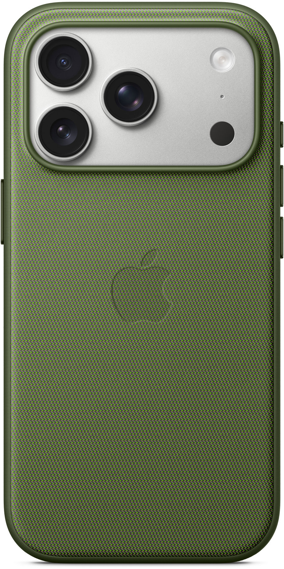 Apple Kryt z tkaniny TechWoven s MagSafe na iPhone 17 Pro zelený