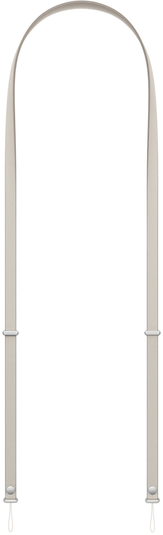 Apple Crossbody popruh oblázkově béžový