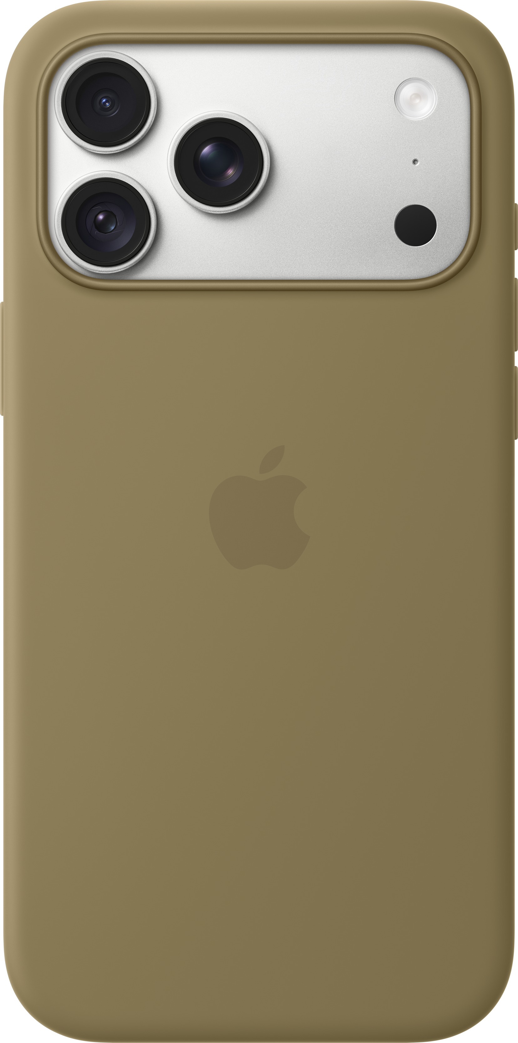 Apple Silikonový kryt s MagSafe na iPhone 18 Pro Max olivový