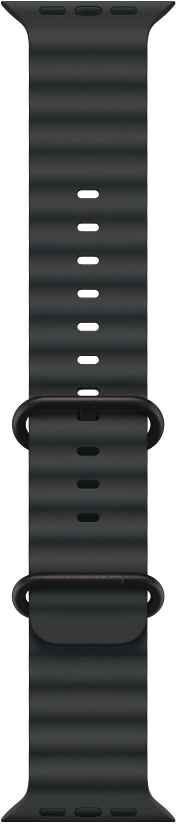 Apple Watch 49mm černý Oceánský řemínek - provedení z černého titanu