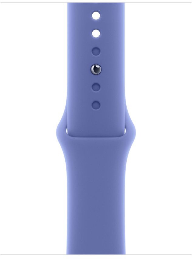 Apple Watch 46mm barvínkově fialový sportovní řemínek - S/M