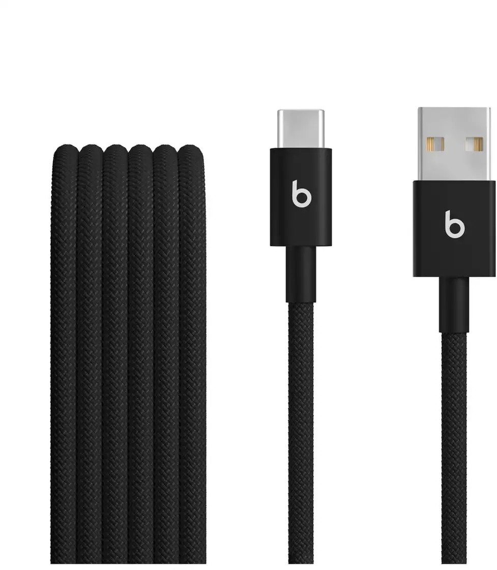 Apple Beats USB-A to USB-C Woven Cable (1.5m) - Bolt Black