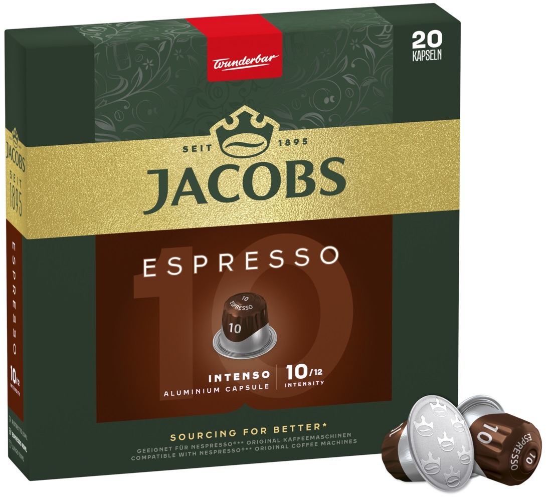 Jacobs Espresso Intenso 20 ks kapslí