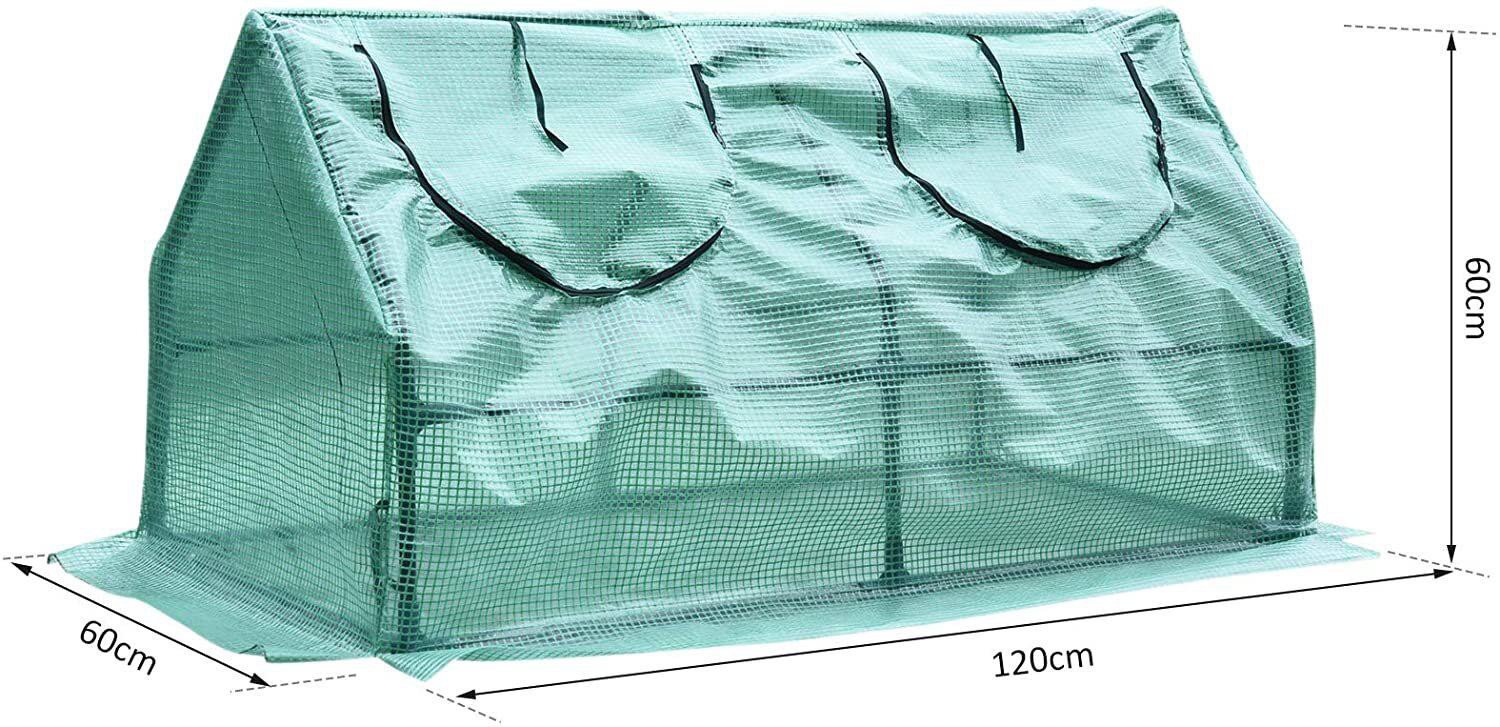 J.A.D. TOOLS Fóliovník stříška, 120 x 60 x 60 cm