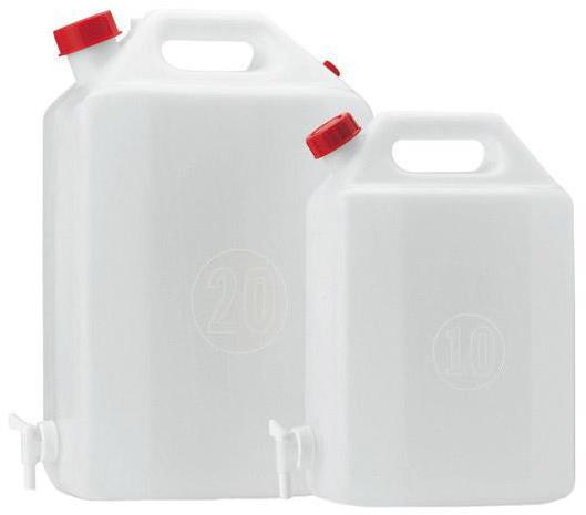 J.A.D. TOOLS Bandaska na vodu s kohoutem, 10 l