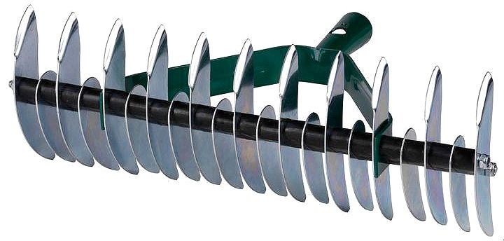 J.A.D. TOOLS Hrábě na mech provzdušňovací kovové bez násady