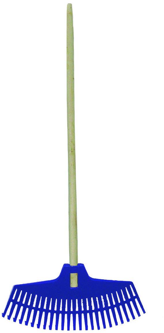 J.A.D. TOOLS Hrábě vějířové obloukové FOCUS, plastové s násadou 140 cm
