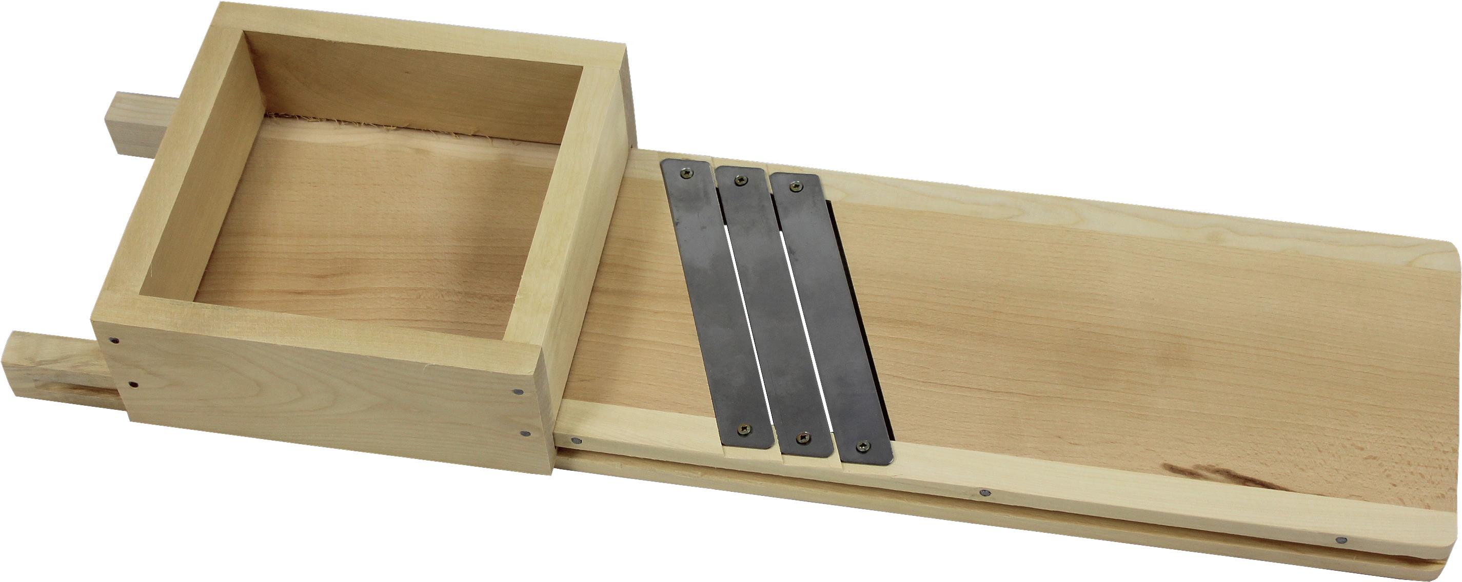 J.A.D. TOOLS Struhadlo na zelí velké, se šuplíkem, 67 × 19 cm
