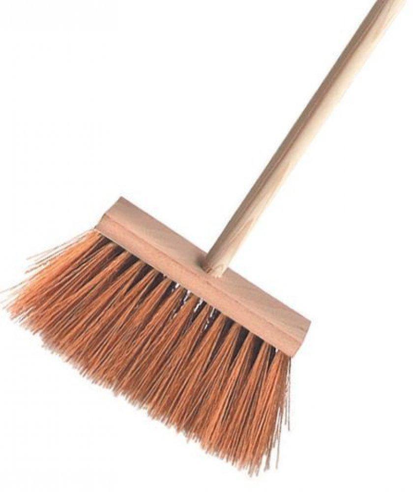 J.A.D. TOOLS Koště úklidové s dřevěnou násadou 120 cm