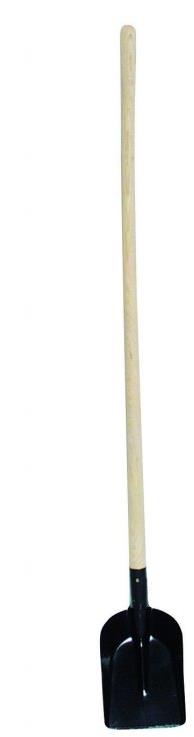 J.A.D. TOOLS Lopata drenážní s násadou, 130 cm černá