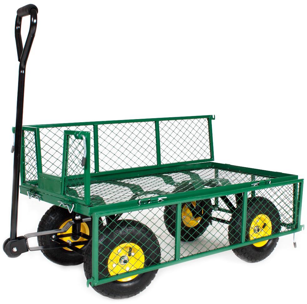 J.A.D. TOOLS Vozík zahradní 300 s výklopnými bočnicemi 11990