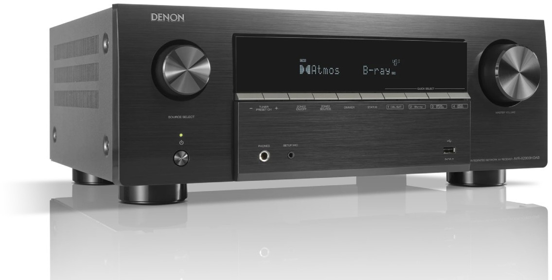 Denon AVR-X2900H DAB Black