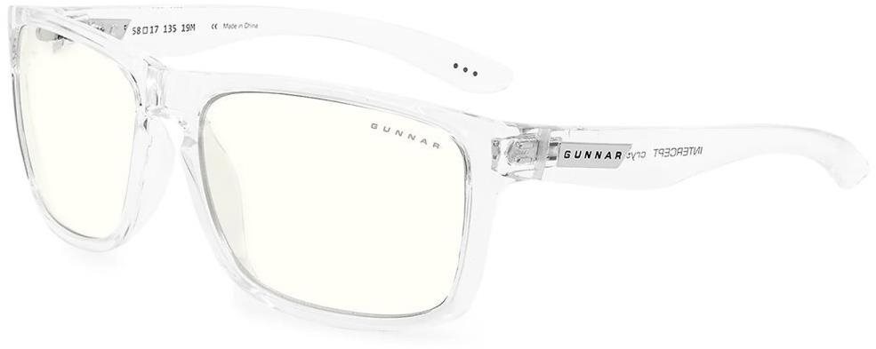 GUNNAR Intercept Crystal, čirá skla