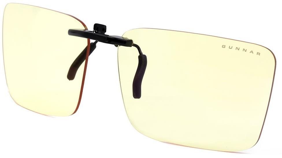 GUNNAR CLIP-ON klip na brýle, jantarová skla natural