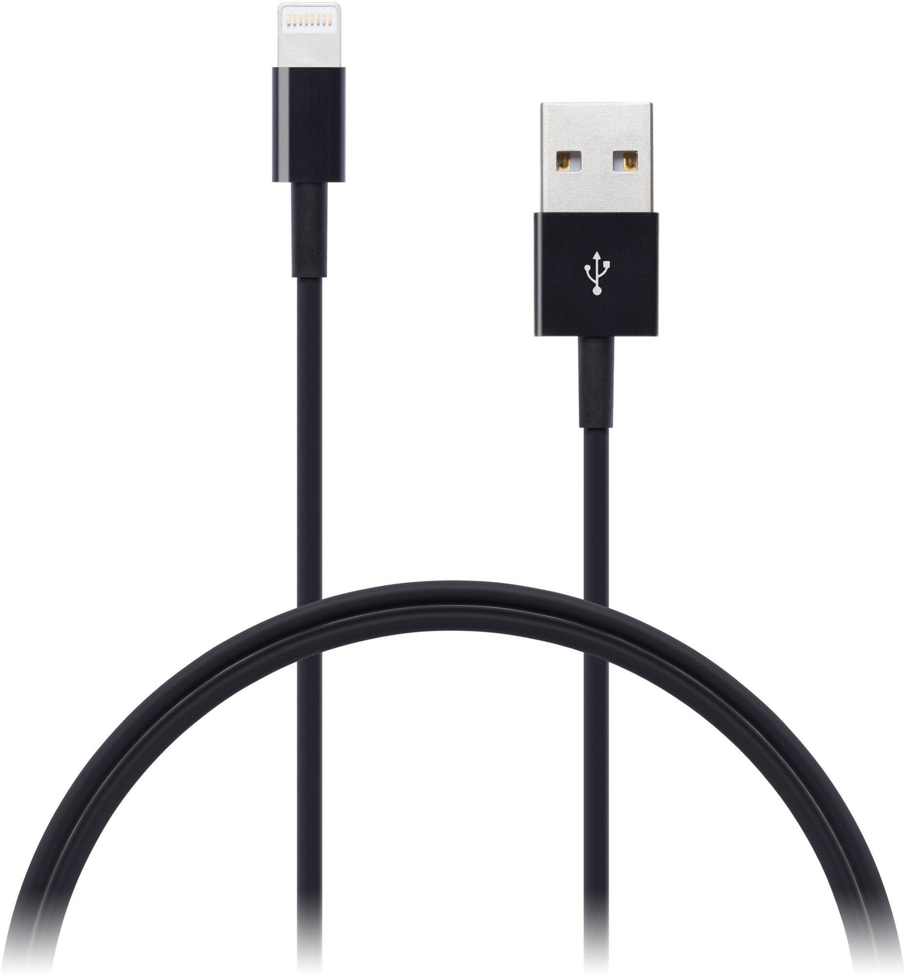 CONNECT IT Wirez Lightning Apple 1m černý