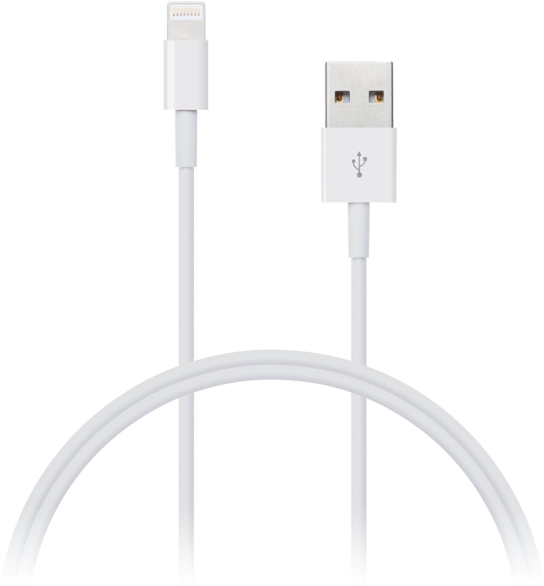 CONNECT IT Wirez Lightning Apple 2m bílý