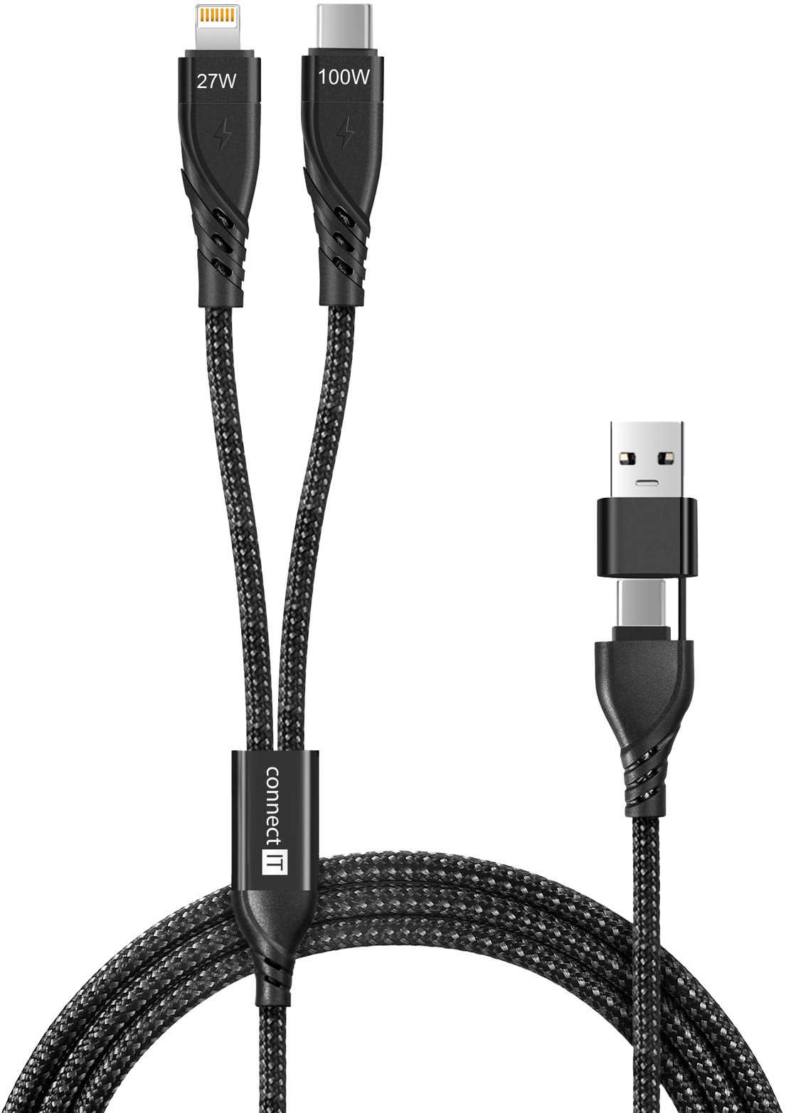 CONNECT IT Wirez 4in1 - univerzální kabel