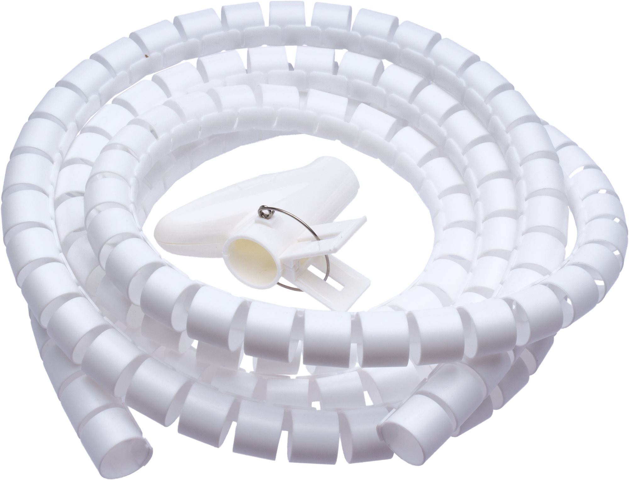 CONNECT IT CableFit WINDER bílá 2.5m - univerzální kabelový winder