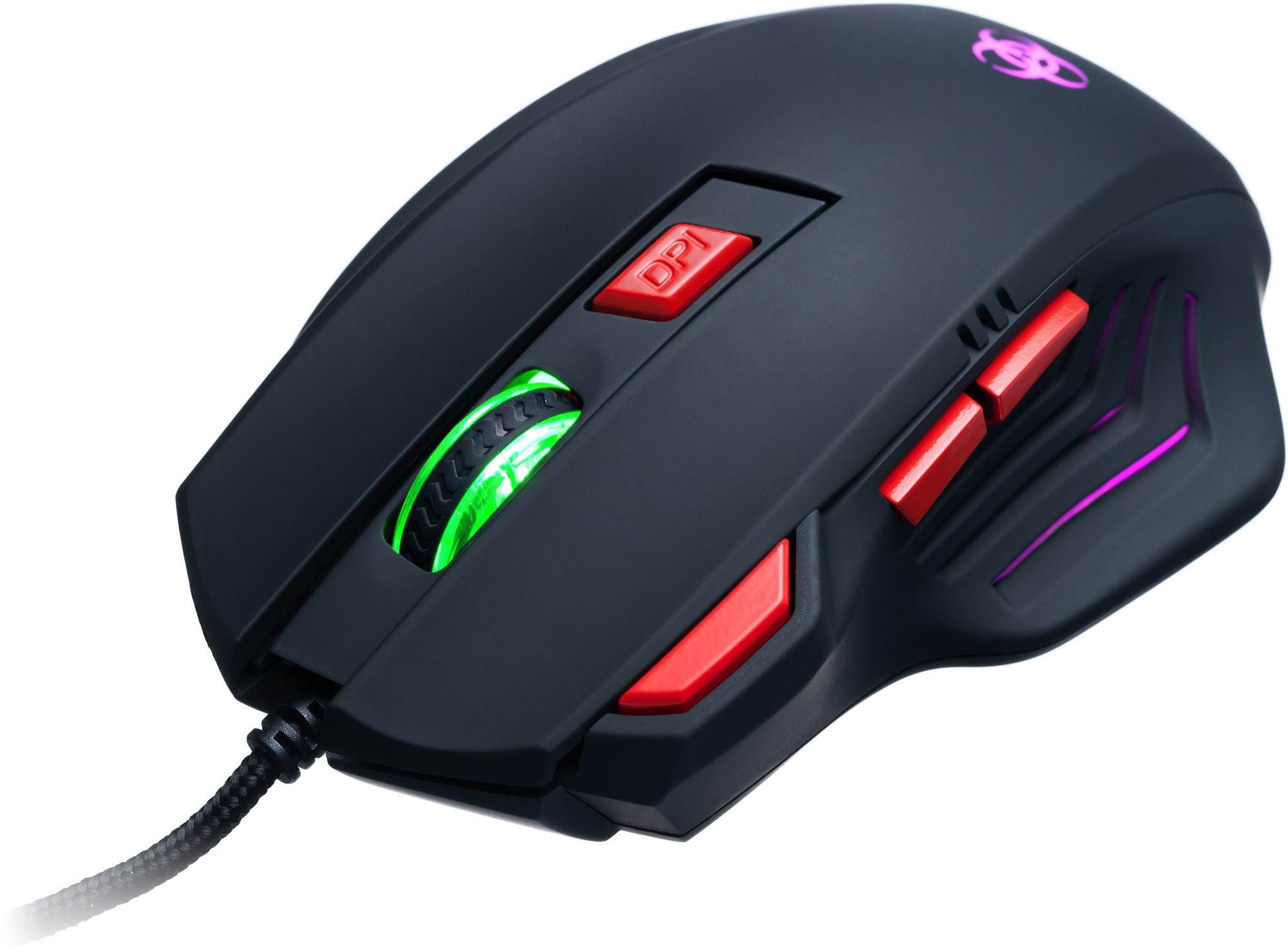 CONNECT IT Biohazard Mouse černá