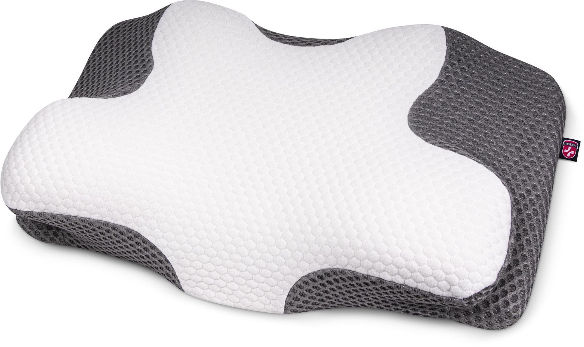 Bílo-šedá kancelářská židle CONNECT IT FOR HEALTH Lyra