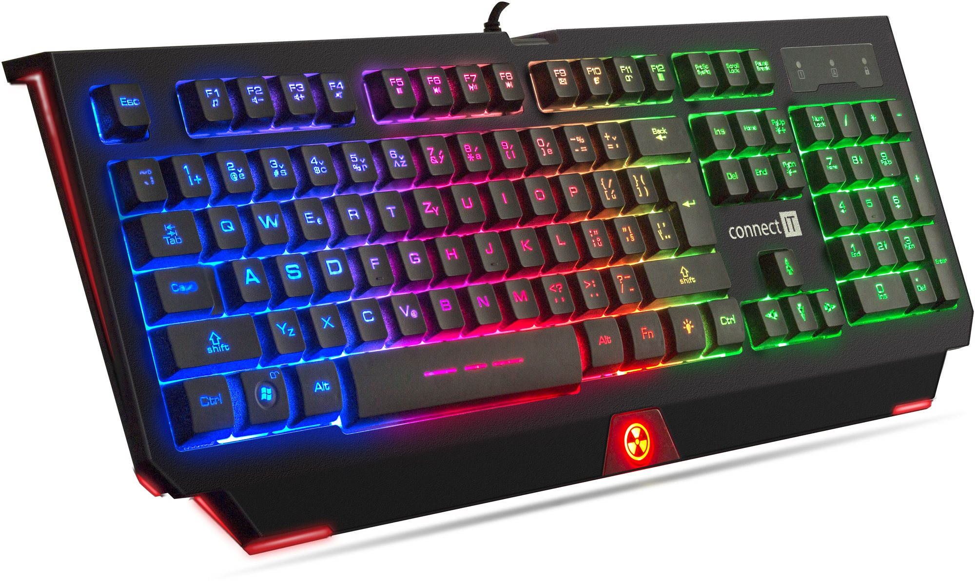 CONNECT IT BATTLE RNBW Keyboard - CZ