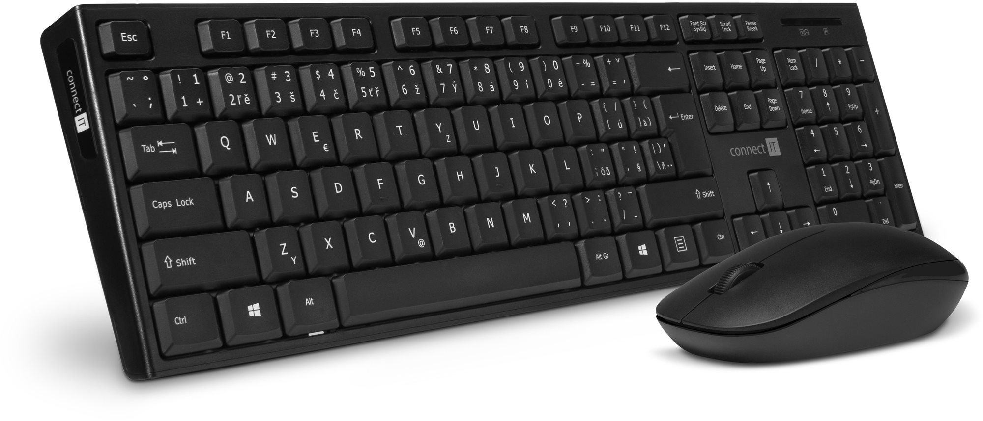 CONNECT IT CKM-7500-CS Black - CZ/SK
