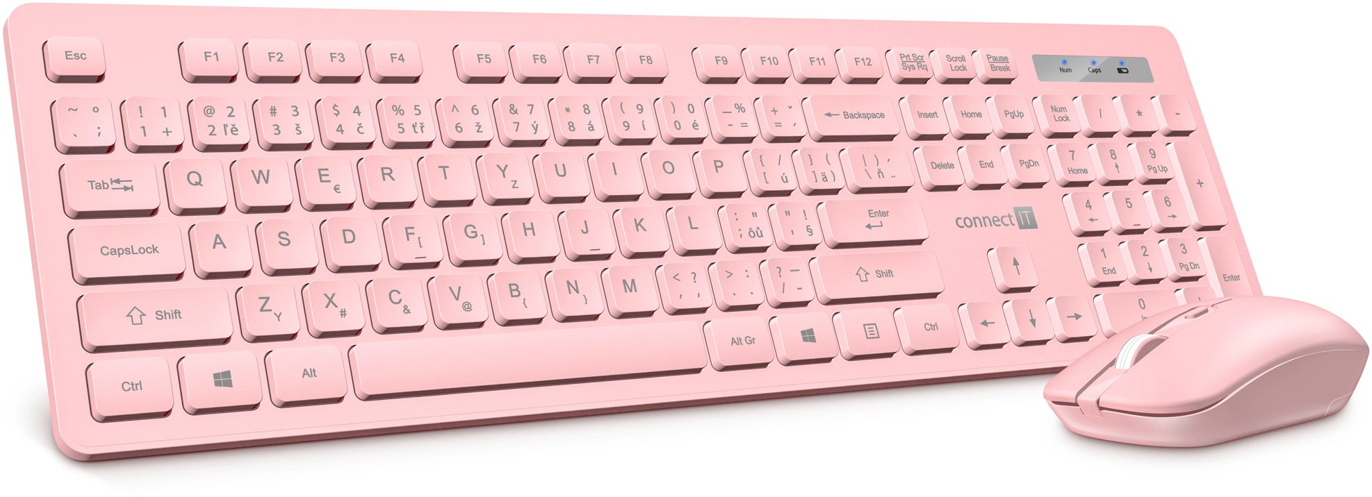 CONNECT IT Wireless FashionCombo2 Pink - CZ/SK