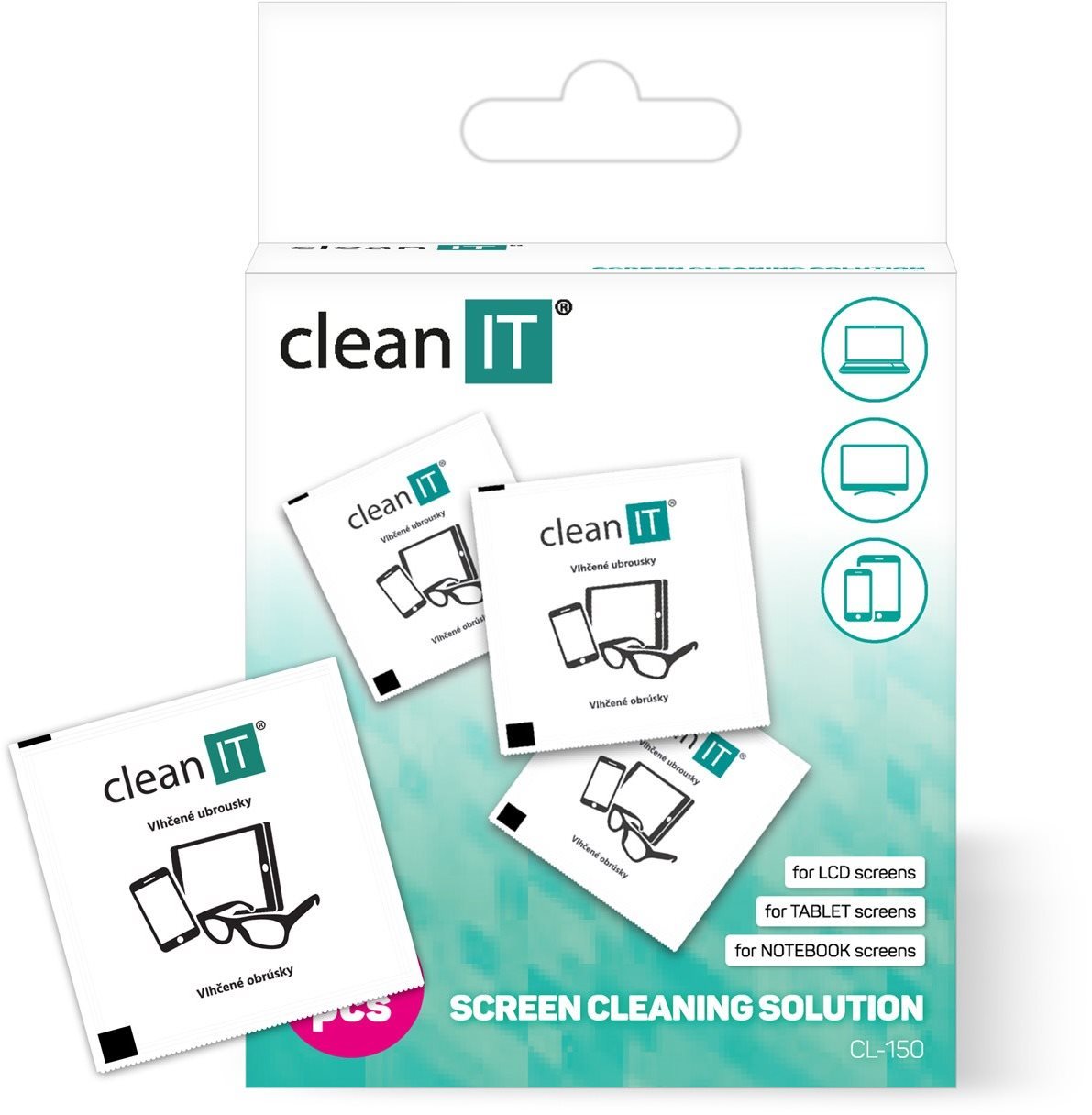 CLEAN IT Čisticí ubrousky 52ks