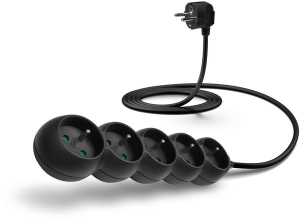 CONNECT IT prodlužovací kabel 230V s 5 zásuvkami