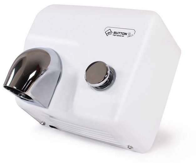 JET DRYER BUTTON Bílý