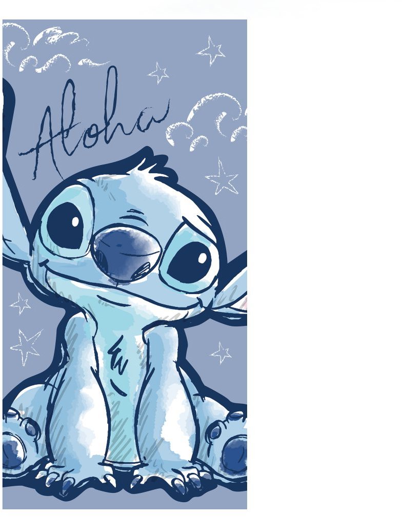 Jerry Fabrics Osuška Lilo a Stitch Aloha 70 × 140 cm