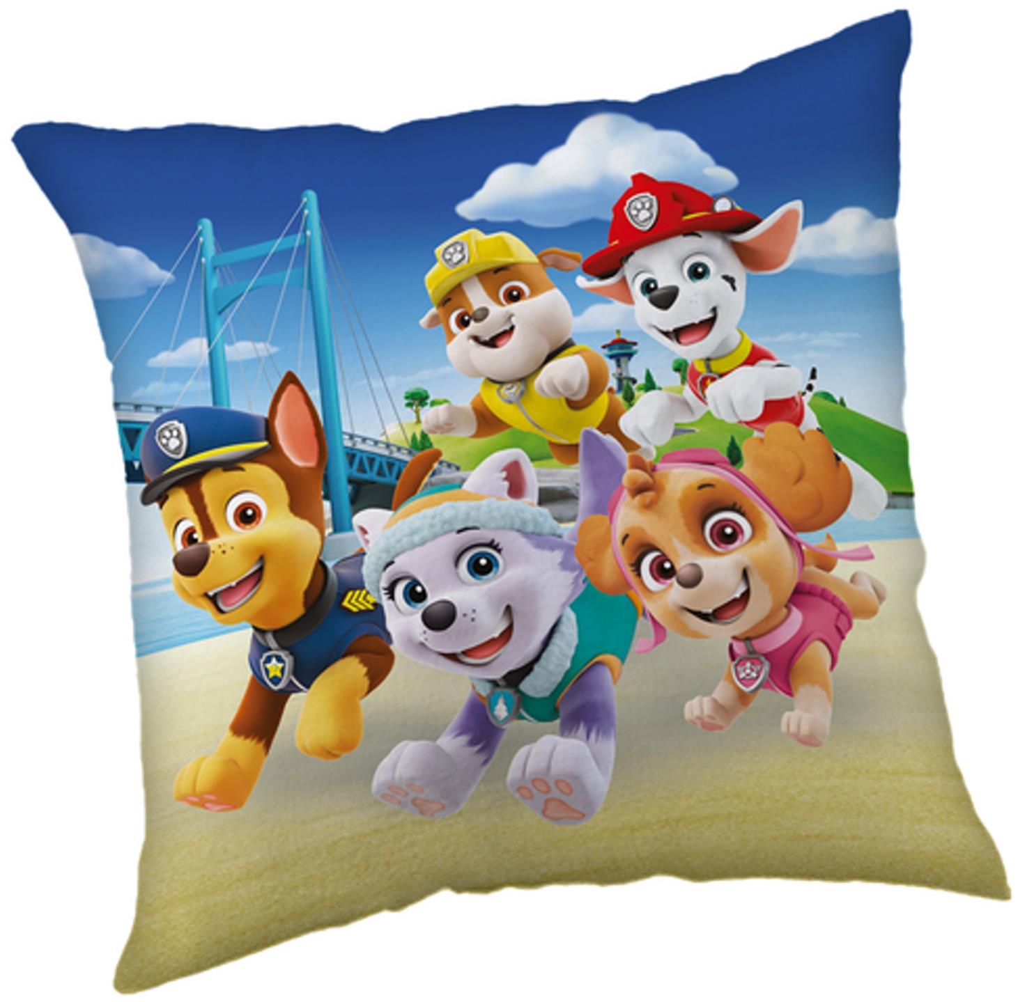 Jerry Fabrics Polštářek Paw Patrol Bridge 40 × 40 cm